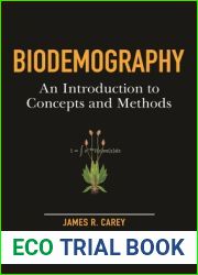Biodemography: An Introduction to Concepts and Methods