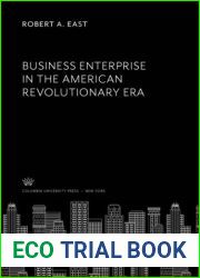 Business Enterprise in the American Revolutionary Era