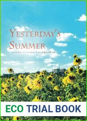 Yesterday|s Summer (Sound Station Chapbooks)