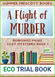 A Flight of Murder (Borrowed Pages Cozy Mysteries Book 1)