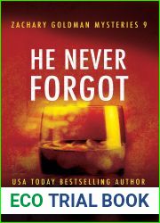 He Never Forgot (Zachary Goldman Mysteries #9)