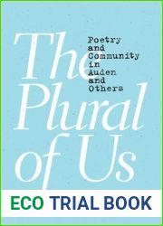 The Plural of Us: Poetry and Community in Auden and Others