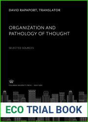 Organization and Pathology of Thought