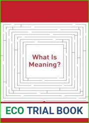 What Is Meaning? (Soochow University Lectures in Philosophy, 4)