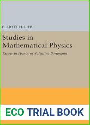 Studies in Mathematical Physics: Essays in Honor of Valentine Bargmann (Princeton Series in Physics, 58)