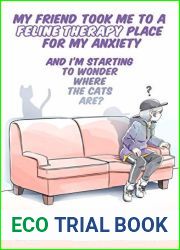 My Friend Took Me To A Feline Therapy Place For My Anxiety And I|m Starting To Wonder Where The Cats Are?