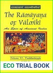 The Ramayana of Valmiki: 6 Volumes in 7 Parts: An Epic of Ancient India