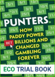 Punters: How Paddy Power Bet Billions and Changed Gambling Forever