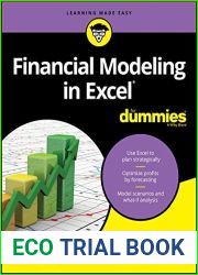 Financial Modeling in Excel For Dummies (For Dummies (Lifestyle))