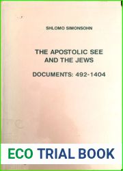 The Apostolic See and the Jews, Documents