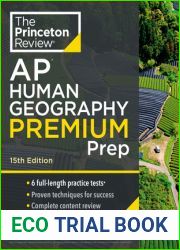 Princeton Review AP Human Geography Premium Prep, 15th Edition: 6 Practice Tests + Complete Content Review + Strategies and Techniques (2024) (College Test Preparation)
