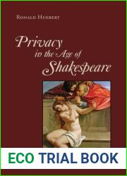 Privacy in the Age of Shakespeare