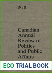 Canadian Annual Review of Politics and Public Affairs 1978