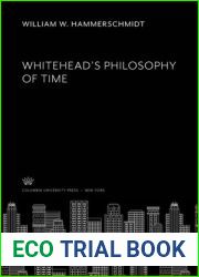 Whitehead|s philosophy of time