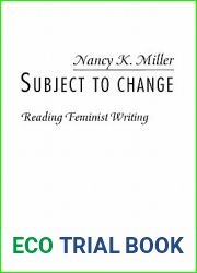 Subject to Change: Reading Feminist Writing