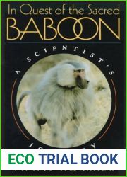 In Quest of the Sacred Baboon (Princeton Legacy Library, 5195)