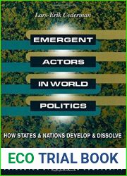 Emergent Actors in World Politics by Lars-Erik Cederman (1997-05-23)