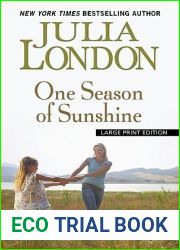One Season of Sunshine (Thorndike Press Large Print Core Series)