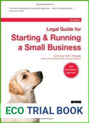 Legal Guide for Starting and Running a Small Business