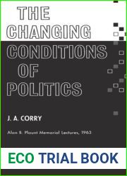 The Changing Conditions of Politics