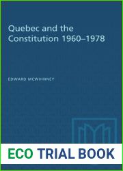 Quebec and the Constitution, 1960-1978