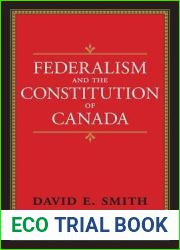 Federalism and the Constitution of Canada