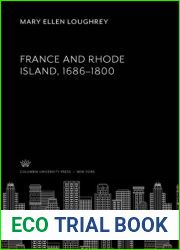 France and Rhode Island, 1686-1800
