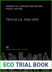 Trygve Lie 1946-1953