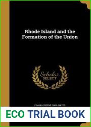 Rhode Island and the Formation of the Union