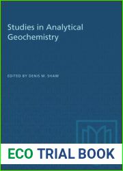 Studies in Analytical Geochemistry - the Royal Society of Canada Special Publication No. 6,