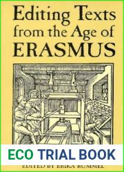 Editing Texts from the Age of Erasmus (Conference on Editorial Problems)