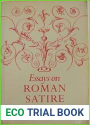 Essays on Roman Satire (Princeton Series of Collected Essays)