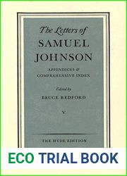 The Letters of Samuel Johnson, Volume V: Appendices and Comprehensive Index