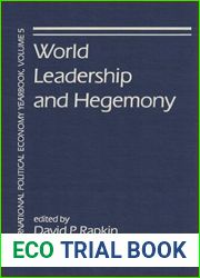 World Leadership and Hegemony