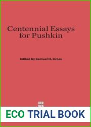 Centennial Essays for Pushkin