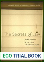 The Secrets of Law (The Amherst Series in Law, Jurisprudence, and Social Thought)