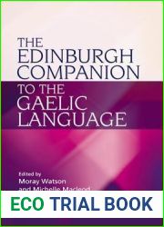 The Edinburgh Companion to the Gaelic Language