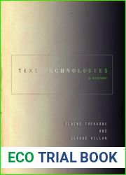 Text Technologies: A History