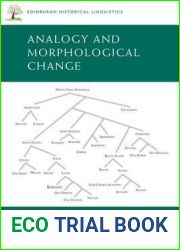 Analogy and Morphological Change (Edinburgh Historical Linguistics)