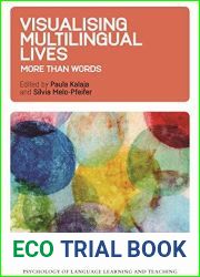 Visualising Multilingual Lives: More Than Words (Psychology of Language Learning and Teaching Book 2)