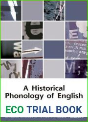 A Historical Phonology of English (Edinburgh Textbooks on the English Language - Advanced)