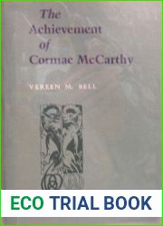 The Achievement of Cormac McCarthy (Southern Literary Studies)