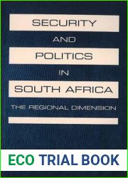 Security and Politics in South Africa: The Regional Dimension