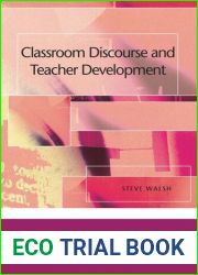Classroom Discourse and Teacher Development