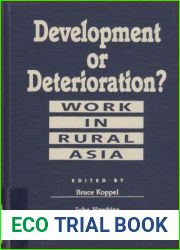 Development or Deterioration?: Work in Rural Asia