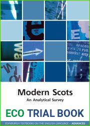 Modern Scots: An Analytical Survey (Edinburgh Textbooks on the English Language - Advanced)