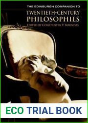 The Edinburgh Companion to Twentieth-Century Philosophies