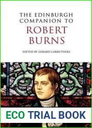 The Edinburgh Companion to Robert Burns (Edinburgh Companions to Scottish Literature)