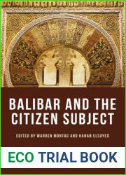 Balibar and the Citizen Subject (Critical Connections)