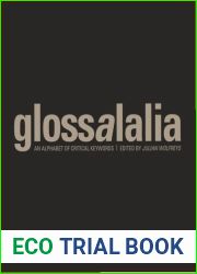 Glossalalia - An Alphabet of Critical Keywords